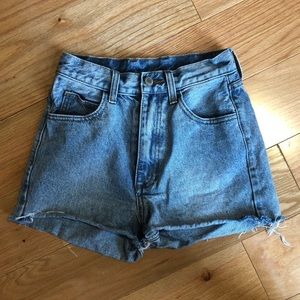 John Galt jean shorts